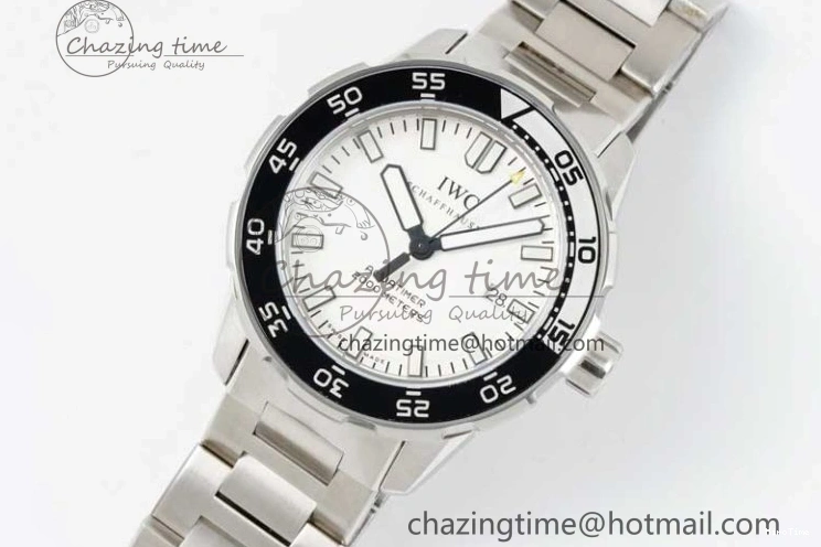 MIROTIME 0119 Youthful Aquatimer Automatic SS RSF 1:1 Best Edition White Black Dial on SS Bracelet A 7070